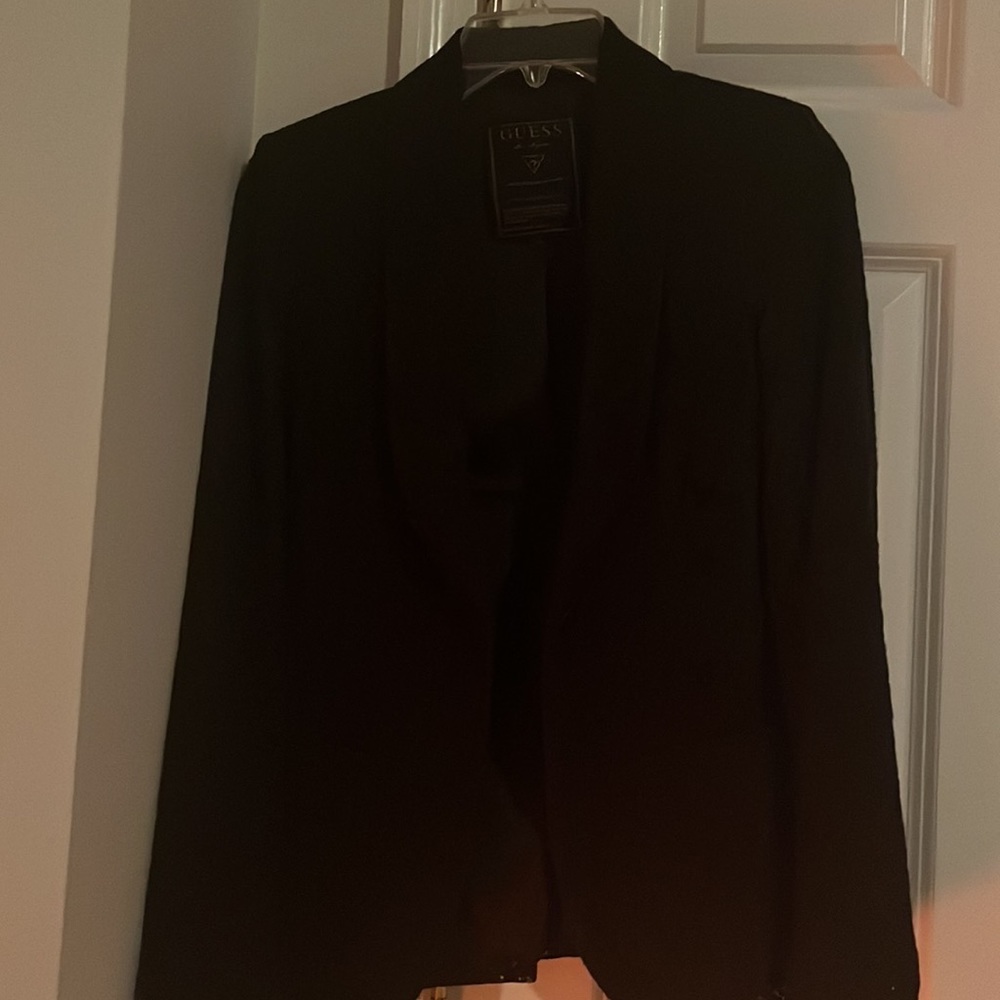 Black Lace Jacket Guess